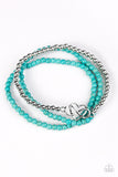 Collect Moments - Blue - Paparazzi Accessories