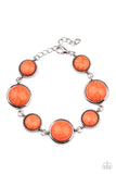 Turn Up The Terra - Orange - Paparazzi Accessories