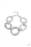 STEEL The Show - Silver - Paparazzi Accessories