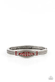 Locked in Luster - Red - Paparazzi Accessories