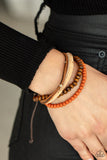 STACK To Basics - Orange - Paparazzi Accessories