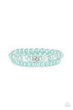 Cotton Candy Dreams - Blue - Paparazzi Accessories