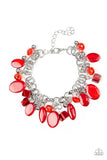 Seashore Sailing - Red - Paparazzi Accessories