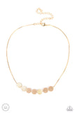 Slimmer Glimmer - Gold - Paparazzi Accessories