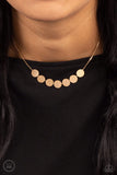 Slimmer Glimmer - Gold - Paparazzi Accessories