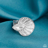 Fan Dance Dazzle - White - Paparazzi Accessories
