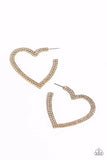 Sweetheart Sequence - Gold - Paparazzi Accessories