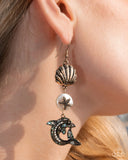 Delightful Dolphin - Gold - Paparazzi Accessories