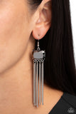 Dreaming Of TASSELS - Silver - Paparazzi Accessories