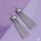 Dreaming Of TASSELS - Silver - Paparazzi Accessories