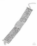 Disco Dame - White - Paparazzi Accessories