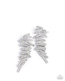 Scattered Surety - White- Paparazzi Accessories
