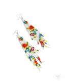 Beaded Gardens - White - Paparazzi Accessories