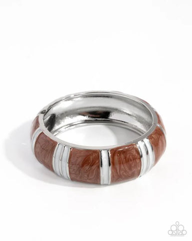 Pearly Persistence - Brown - Paparazzi Accessories