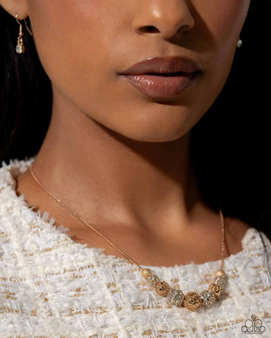 Gilded Gift - Gold - Paparazzi Accessories