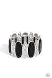 Saturated Sparkle - Black - Paparazzi Accessories