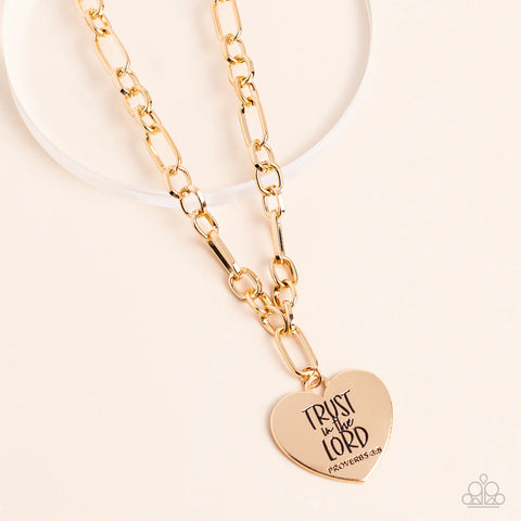 Perennial Proverbs - Gold - Paparazzi Accessories