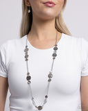 Elongated Elegance - Silver - Paparazzi Accessories