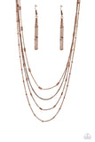 Studded Shimmer - Copper - Paparazzi Accessories