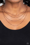 Studded Shimmer - Copper - Paparazzi Accessories