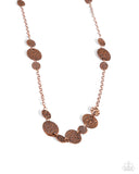 Elongated Elegance - Copper - Paparazzi Accessories