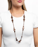 Elongated Elegance - Copper - Paparazzi Accessories