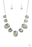 Textured Trailblazer - Green - Paparazzi Accessories