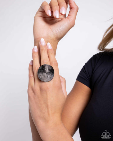 Dizzying Delight - Black - Paparazzi Accessories