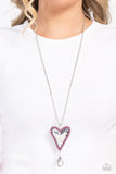 Radiant Romeo - Pink Lanyard - Paparazzi Accessories
