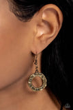 Rounded Redux - Brass - Paparazzi Accessories