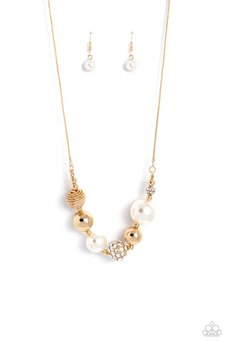 Caliber Choreographer - Gold - Paparazzi Accessories