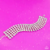 GLASSY Gallery - White - Paparazzi Accessories