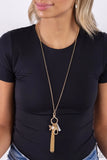 SHELL-ebrity Showcase - Gold - Paparazzi Accessories