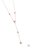 Lavish Lariat - Copper - Paparazzi Accessories