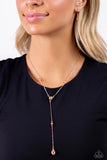 Lavish Lariat - Copper - Paparazzi Accessories