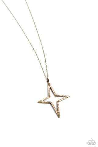 Stellar Showtime - Brass - Paparazzi Accessories