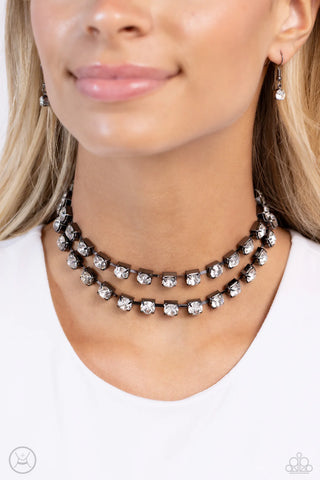 Glistening Gallery - Black - Paparazzi Accessories