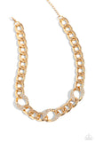 Gleaming Harmony - Gold - Paparazzi Accessories