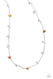 Narrow Novelty - White - Paparazzi Accessories