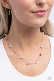 Narrow Novelty - White - Paparazzi Accessories