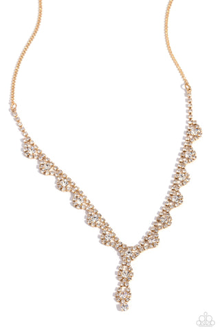 Executive Embellishment - Gold - Paparazzi Accessories
