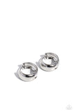Hinged Halftime - Silver - Paparazzi Accessories