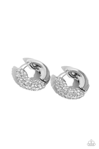 Combustible Confidence - White - Paparazzi Accessories