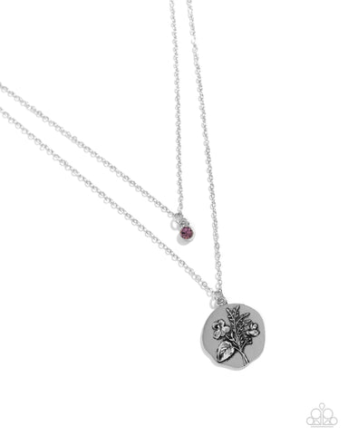Birthstone Beauty - Purple (February) - Paparazzi Accessories