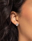 Breathtaking Birthstone - White (April) - Paparazzi Accessories