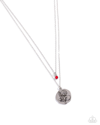 Birthstone Beauty - Red (July) - Paparazzi Accessories