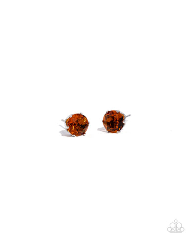 Breathtaking Birthstone - Orange (November) - Paparazzi Accessories