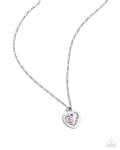 Heartfelt Hope - White - Paparazzi Accessories