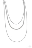 Key LAYER - Silver - Paparazzi Accessories