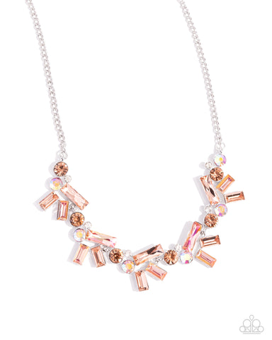 Serene Statement - Orange - Paparazzi Accessories